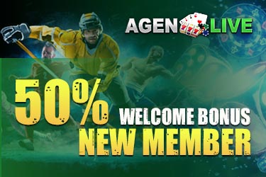 Bonus New Member 50% Untuk Live Casino & Sportbook