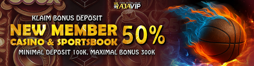 BONUS NEW MEMBER SPORTBOOK & CASINO 50%