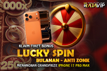BONUS LUCKY SPIN ANTI ZONK - HADIAH IPHONE 17 PRO MAX