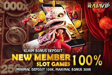 BONUS NEW MEMBER SLOT 100%